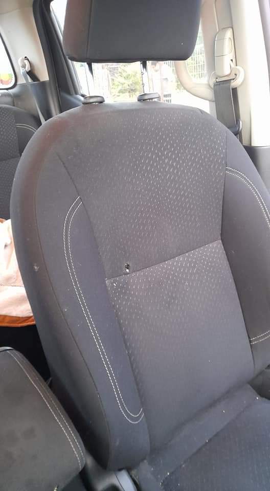La camioneta que conducía José Huenchuleo La camioneta que conducía José Huenchuleo