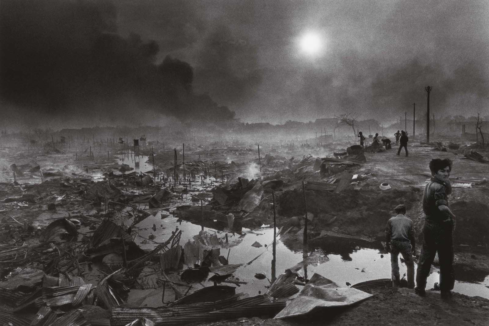 Bombardeo Phnom-Penh, Camboya, 1975. (FOTO: Getty) Bombardeo Phnom-Penh, Camboya, 1975. (FOTO: Getty)