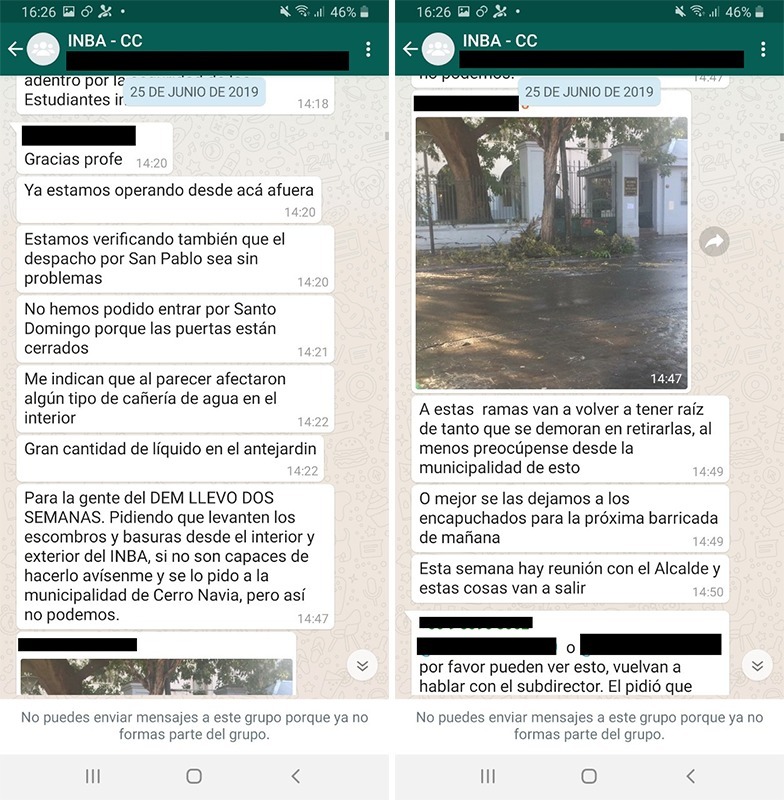 Teniente coronel Neira llama la atención a funcionarios municipales por no remover escombros Teniente coronel Neira llama la atención a funcionarios municipales por no remover escombros