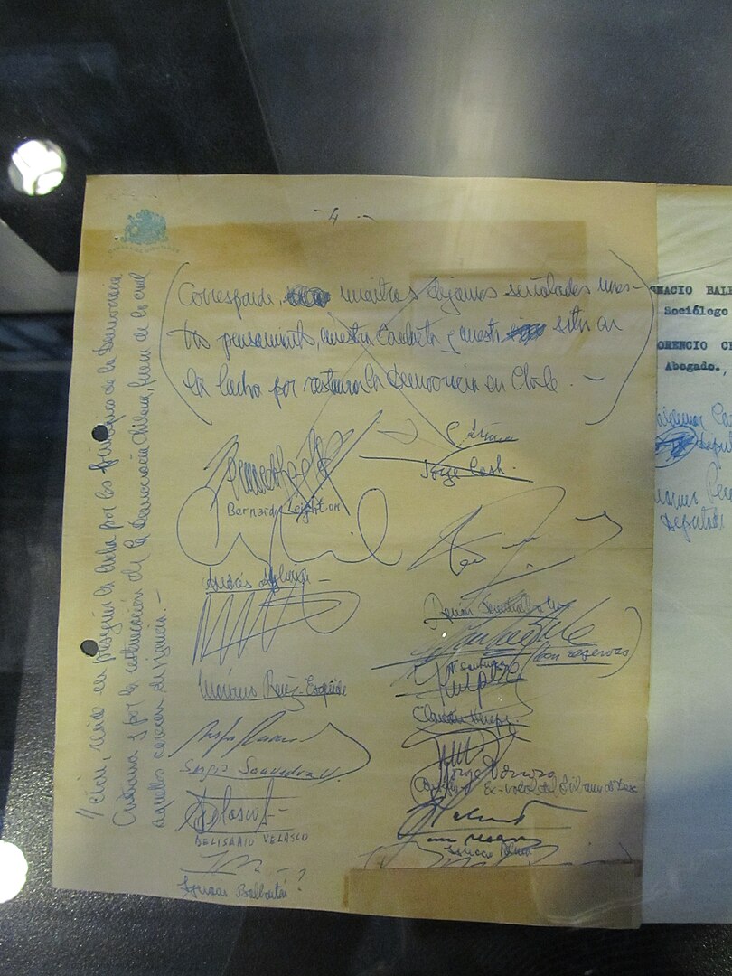Declaración de los 13 (Foto: Warko - Trabajo propio).