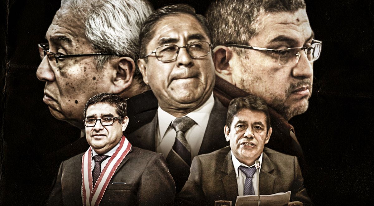 Algunos de los acusados en la operación Cuellos Blancos. Algunos de los acusados en la operación Cuellos Blancos.