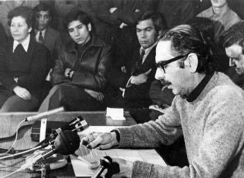 Altamirano no apoyó a Allende en enero de 1970