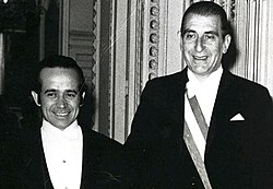 Andrés Zaldívar y Eduardo Frei Montalva.