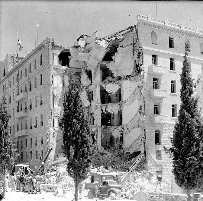 Atentado israelí en contra del Hotel Rey David en 1946 Atentado israelí en contra del Hotel Rey David en 1946