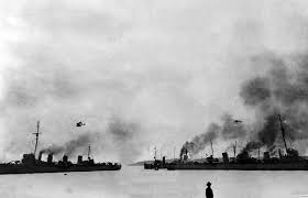 Aviones bombardean Coquimbo.