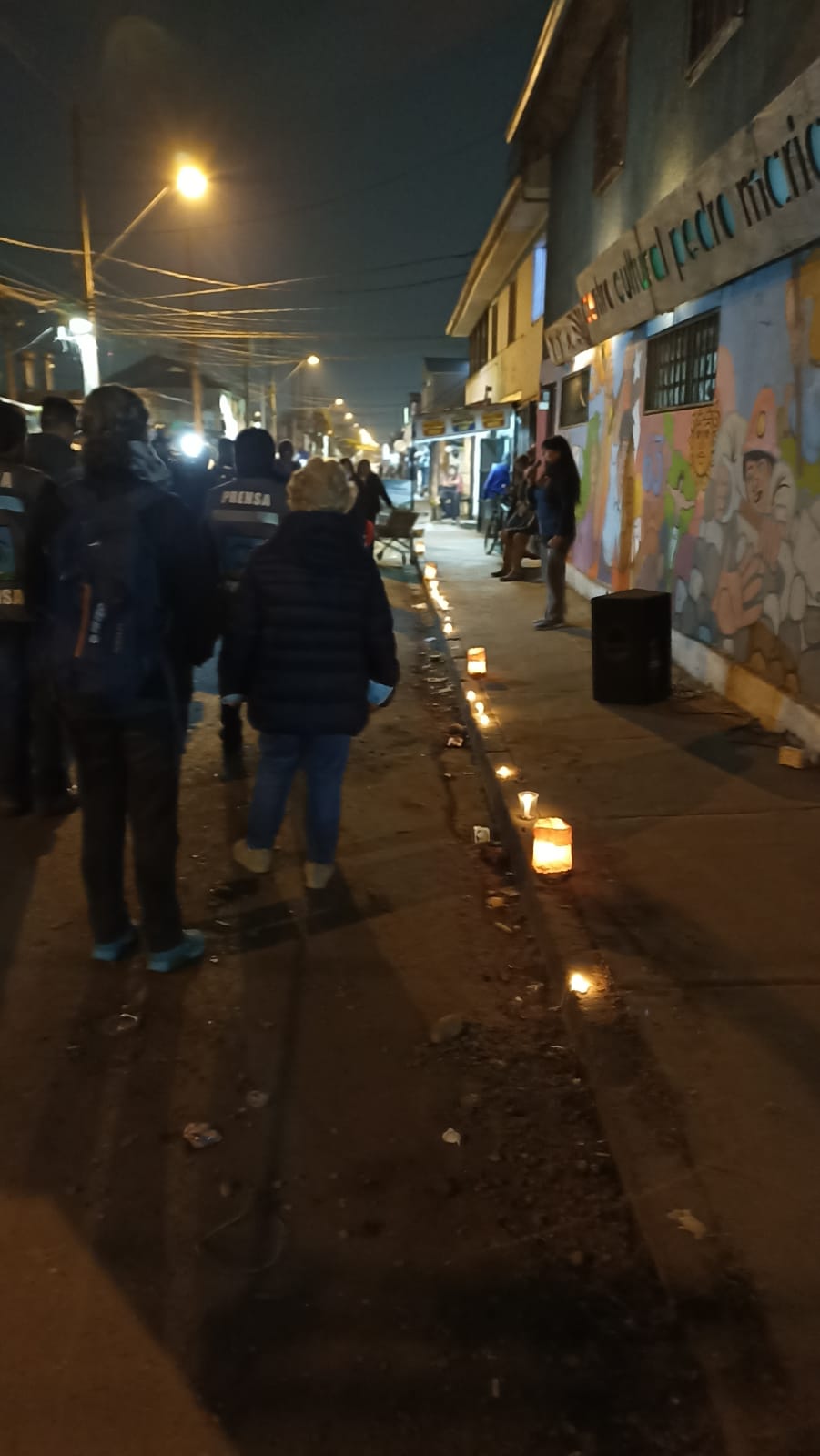 Imagen en terreno. Camilo Solís, Interferencia.