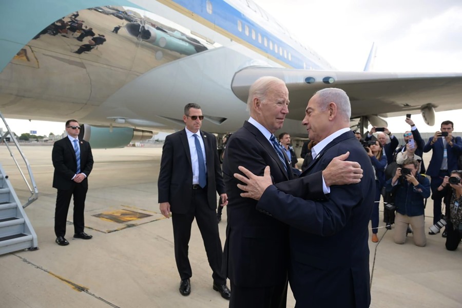 Biden da su apoyo incondicional a Israel.