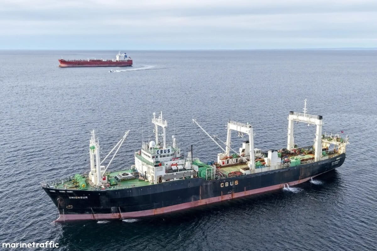 Buque Unionsur. Foto: Marinetraffic