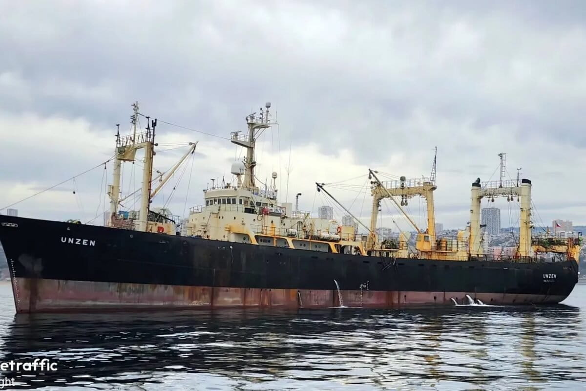 Buque Unzen. Foto: Marinetraffic
