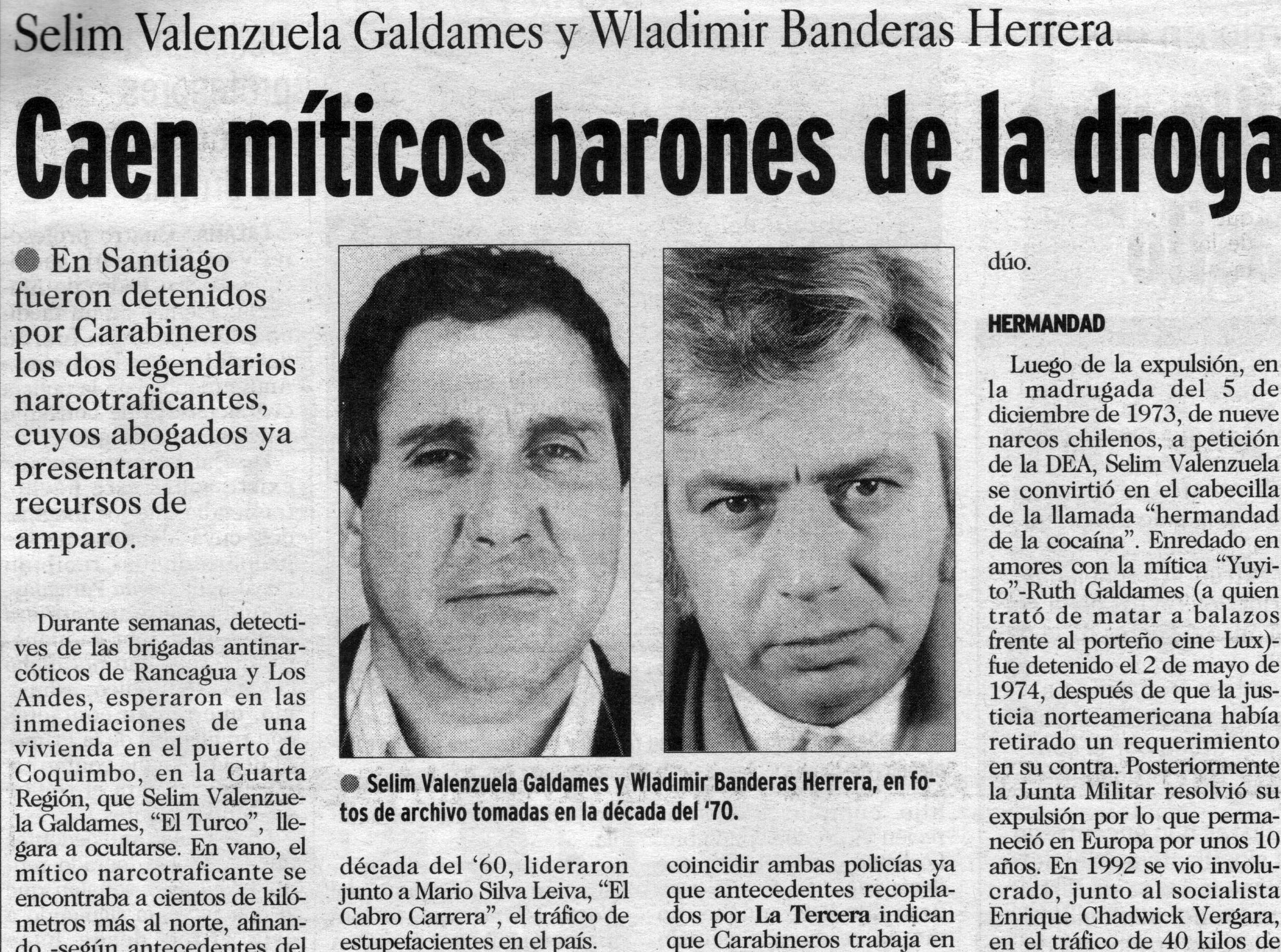 Selim Valenzuela y Wladimir Banderas. Selim Valenzuela y Wladimir Banderas.