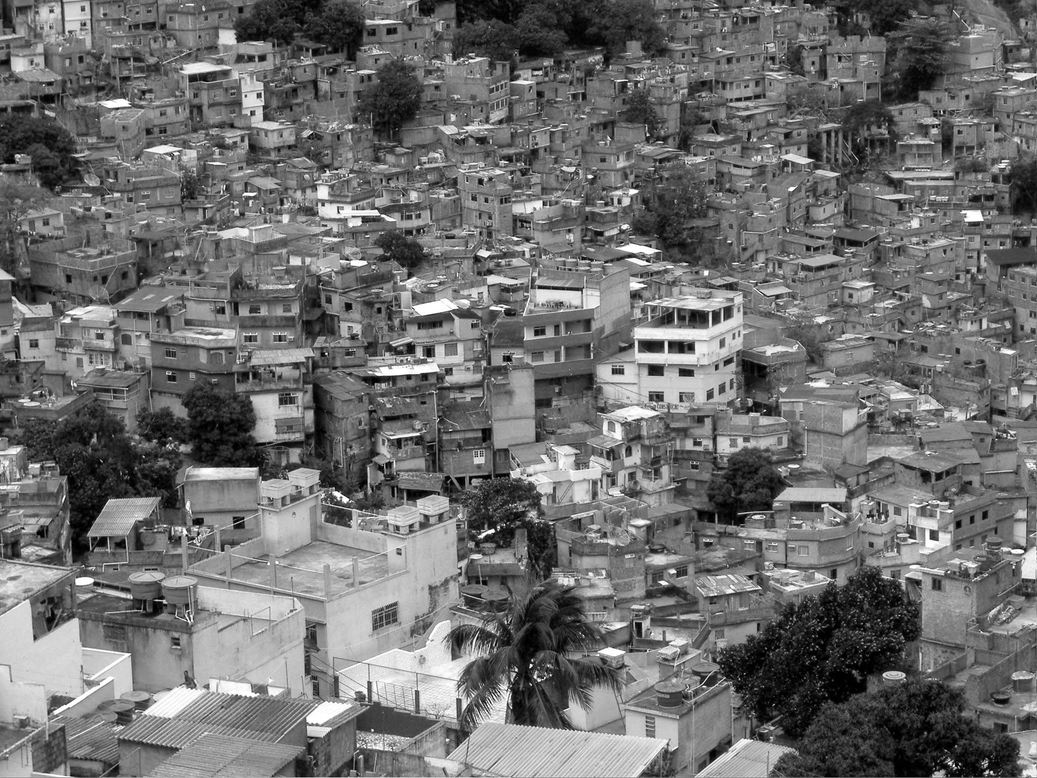 La favela Rocinha, en Río de Janeiro La favela Rocinha, en Río de Janeiro