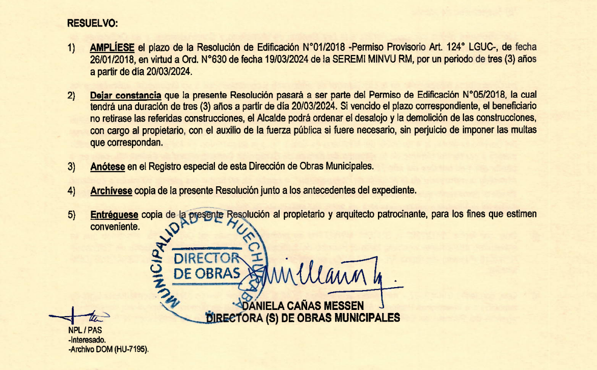 DOM y Seremi Minvu amplían operación del Helipuerto de Huechuraba.