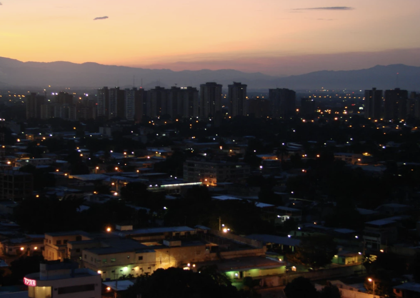 Amanecer en Maracay, capital de Aragua, donde nació la facción, en el norte de Venezuela Amanecer en Maracay, capital de Aragua, donde nació la facción, en el norte de Venezuela