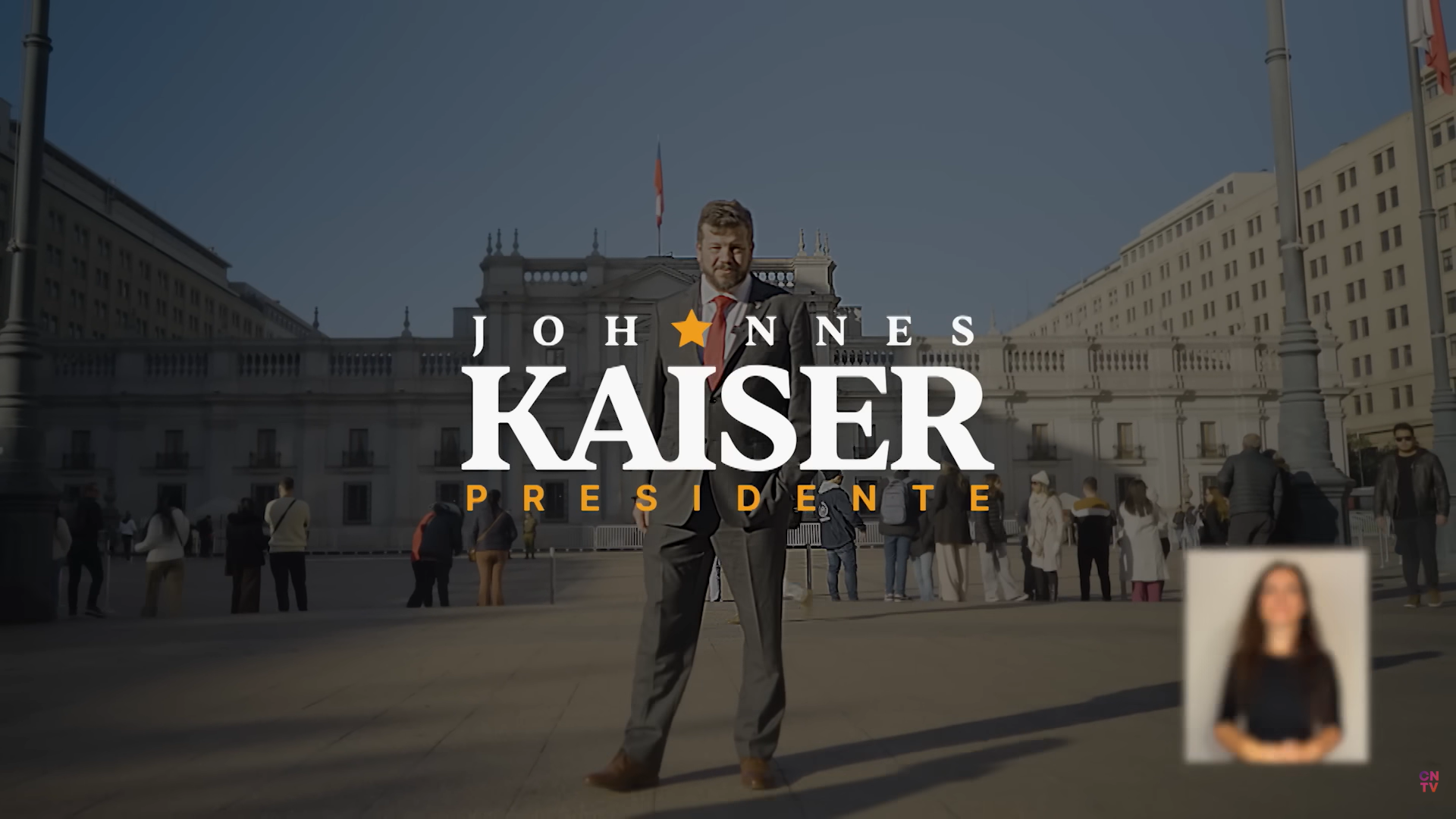 Franja electoral Johannes Kaiser. Franja electoral Johannes Kaiser.