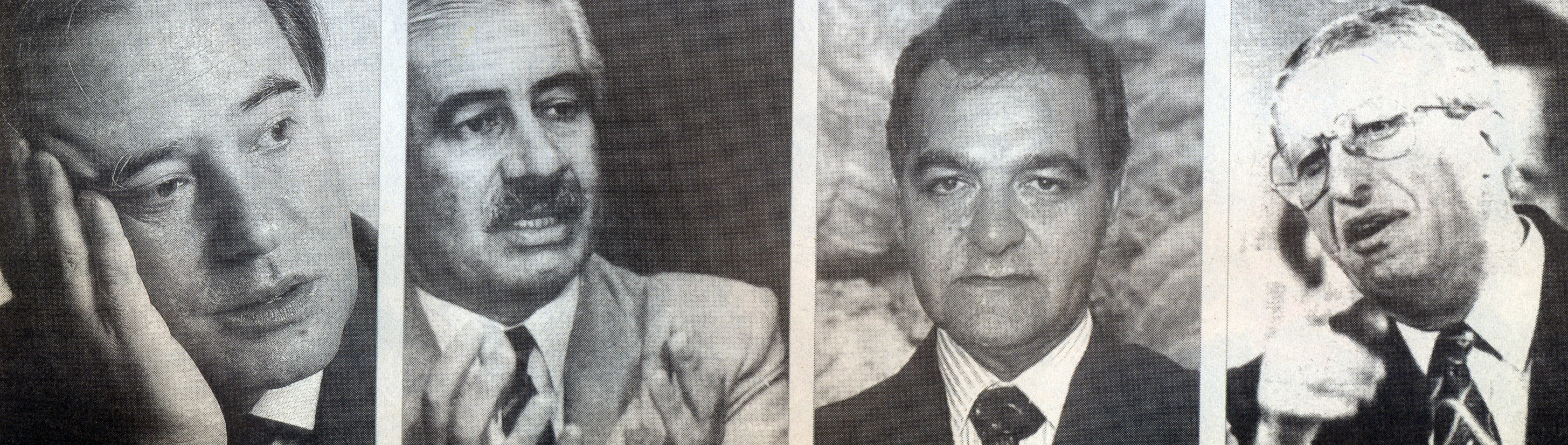 Carlos Grosso, Alberto Lestelle, Emir Yoma y Miguel Ángel Vicco.