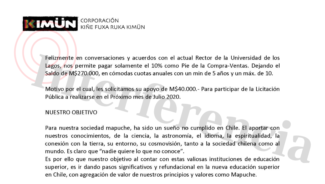 Kimün solicita apoyo por $40 millones a Sutil. Kimün solicita apoyo por $40 millones a Sutil.