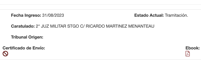 Así luce la presentación de Rutherford el sistema judicial.