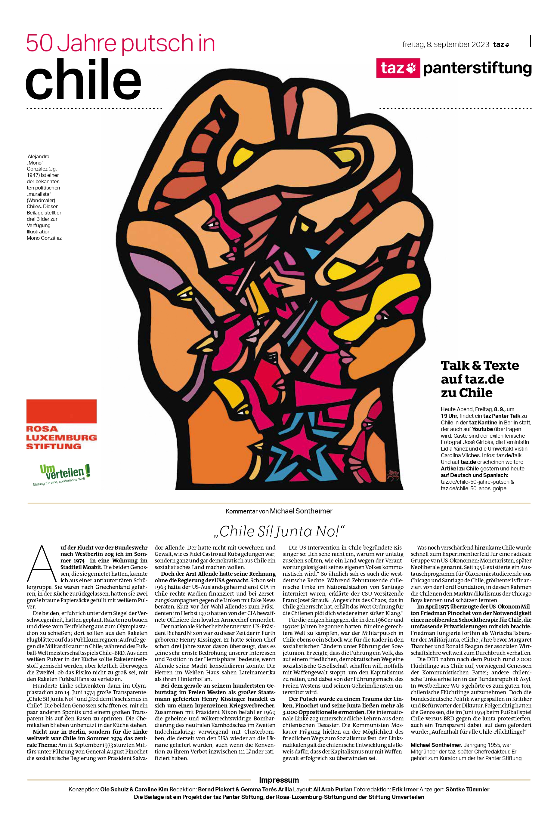 Portada especial TAZ-Le Monde Portada especial TAZ-Le Monde