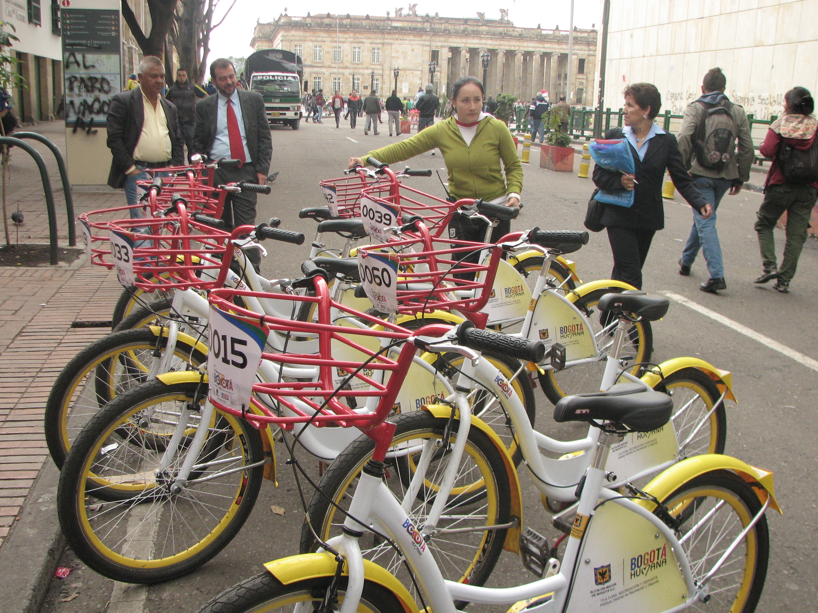 Sistema de ciclovías de Bogotá. Sistema de ciclovías de Bogotá.