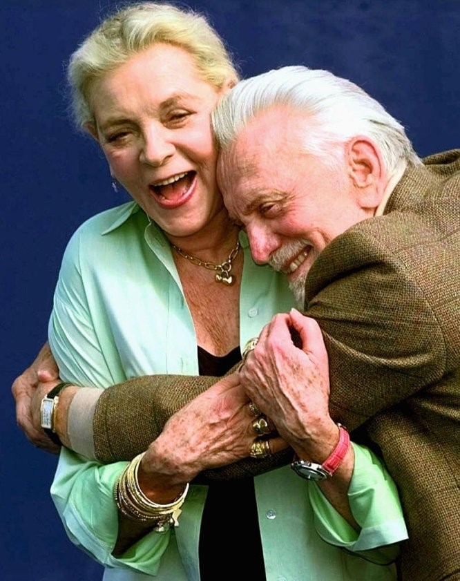 Con Lauren Bacall Con Lauren Bacall