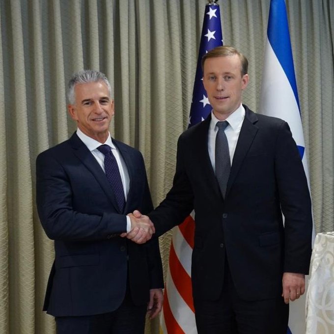 David Barnea y Jake Sullivan. David Barnea y Jake Sullivan.