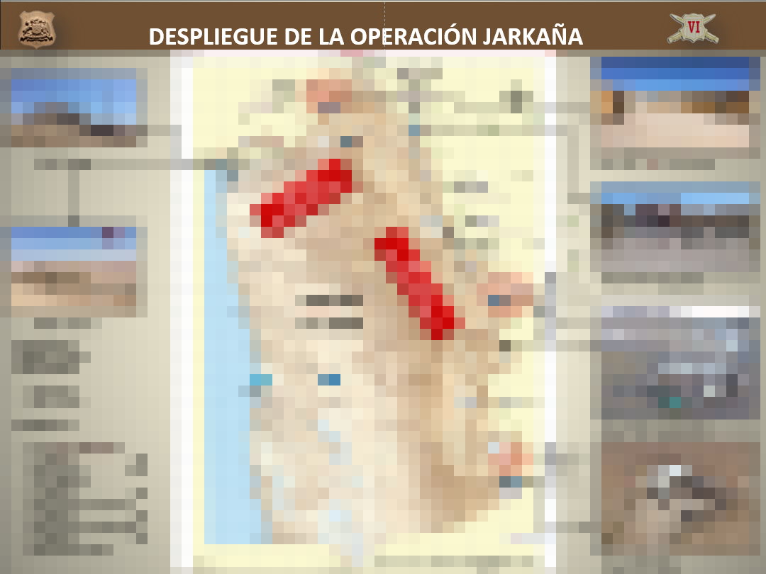 Despliegue operación Jarkaña.