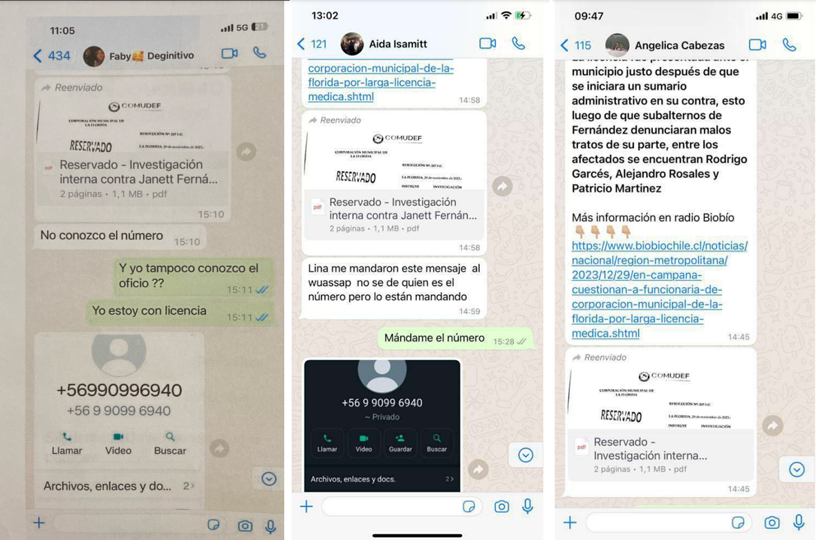 Dirigentes vecinales reenvían informe reservado a Fernández.