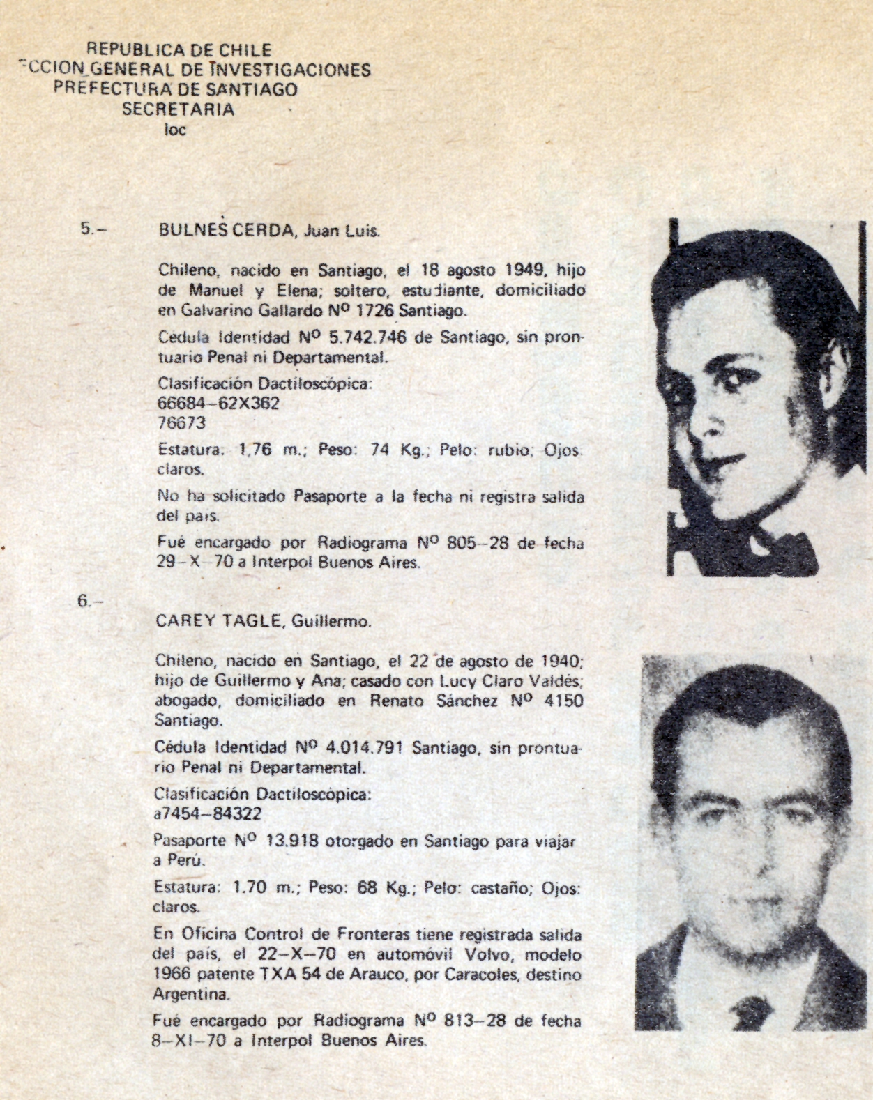 Dos responsables del crimen fugados a Buenos Aires Dos responsables del crimen fugados a Buenos Aires