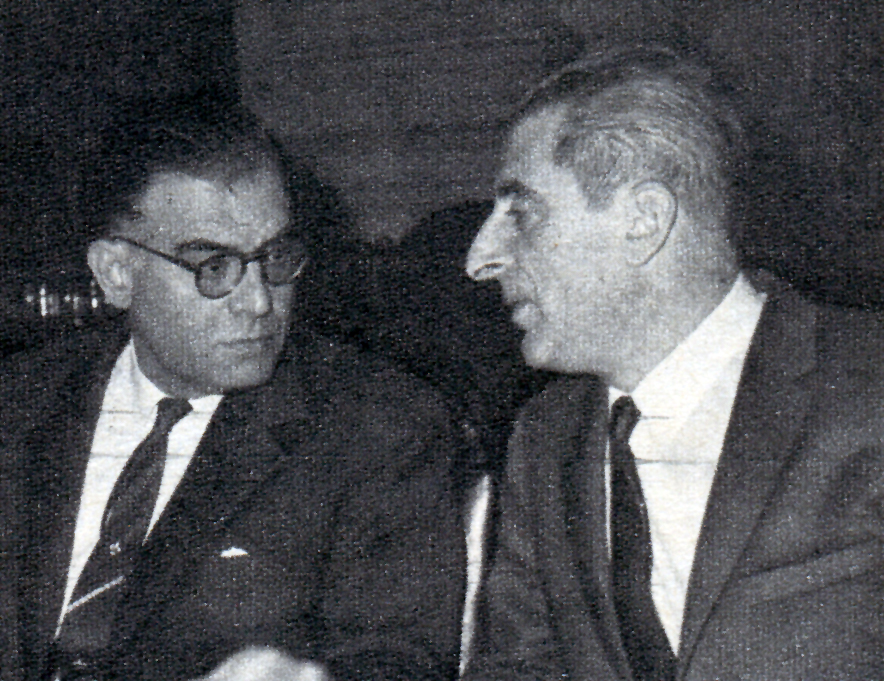Radomiro Tomic y Eduardo Frei Radomiro Tomic y Eduardo Frei