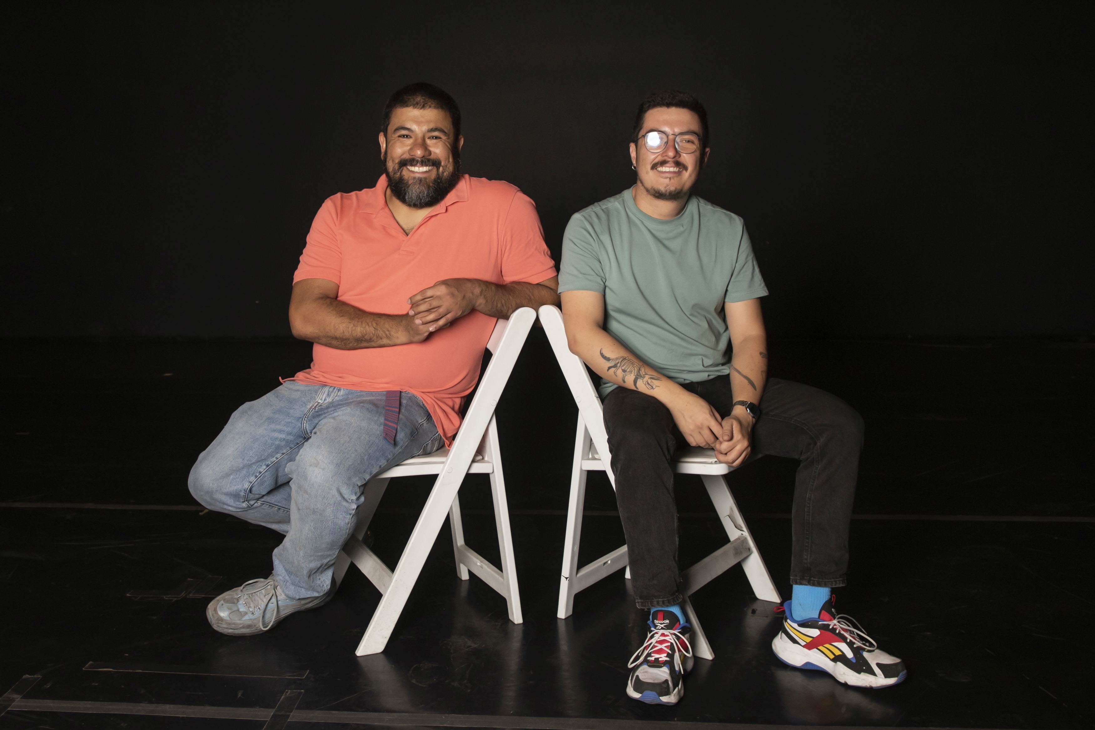 Felipe Olivares (izq) y Juan Andrés Rivera (der).