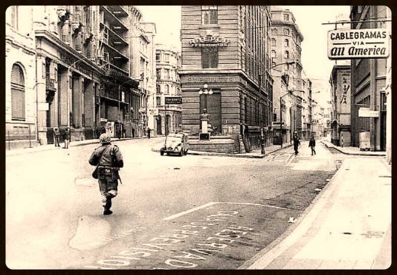 El centro financiero de Valparaíso.