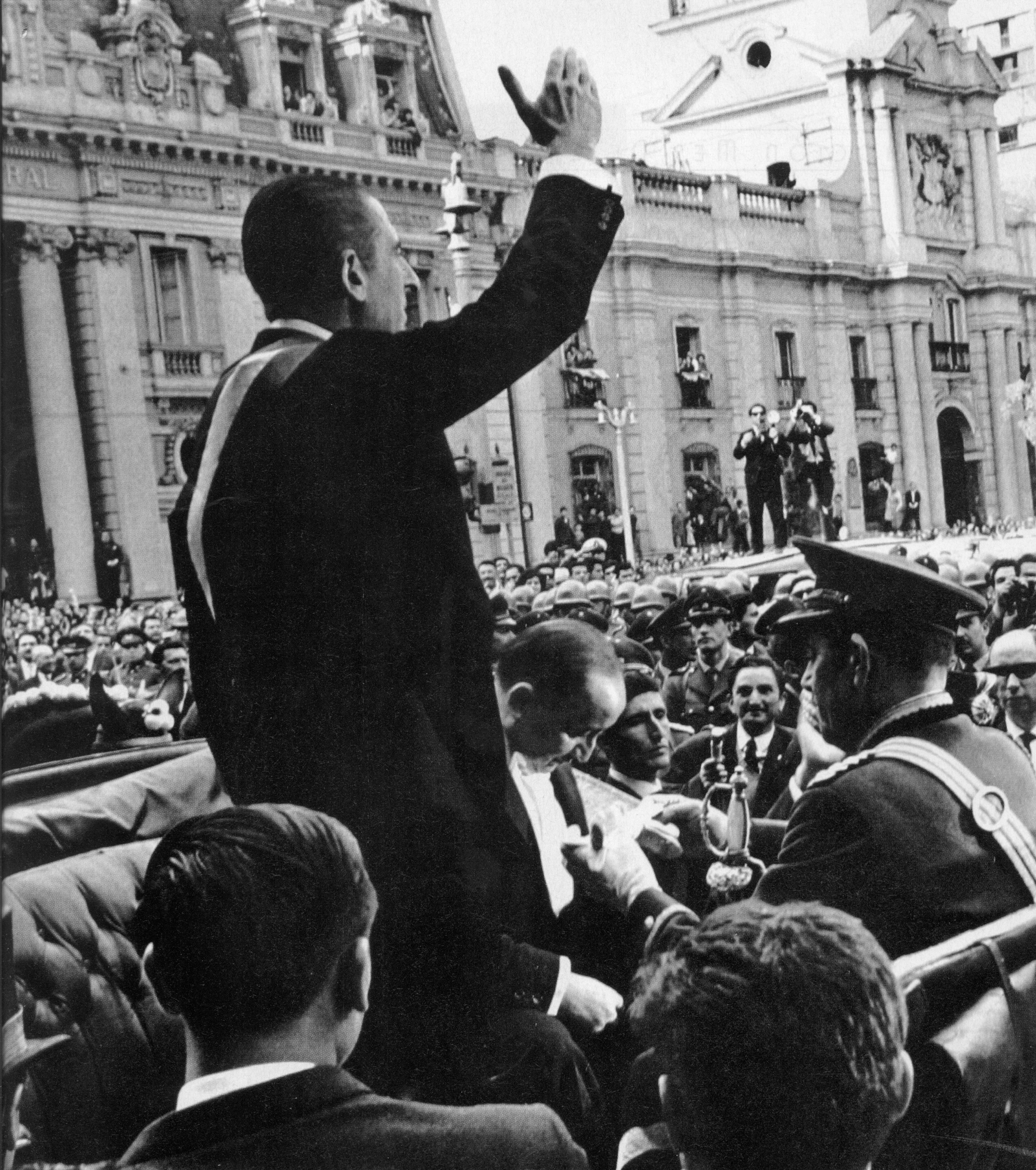 El presidente Eduardo Frei Montalva El presidente Eduardo Frei Montalva