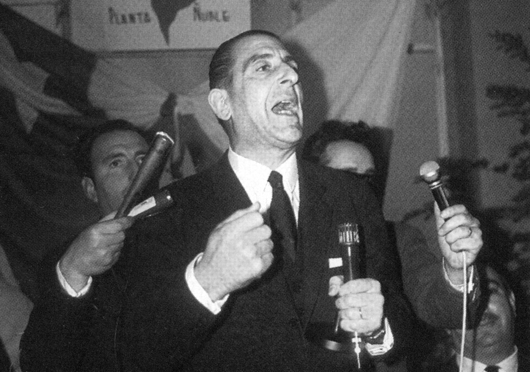 El presidente Eduardo Frei Montalva.