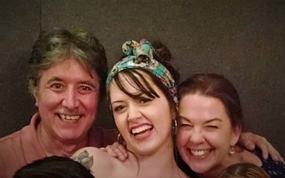 En Albuquerque, 2019, José Almeida Vinueza, Ariela Almeida Gauderman y Kimberly Gauderman