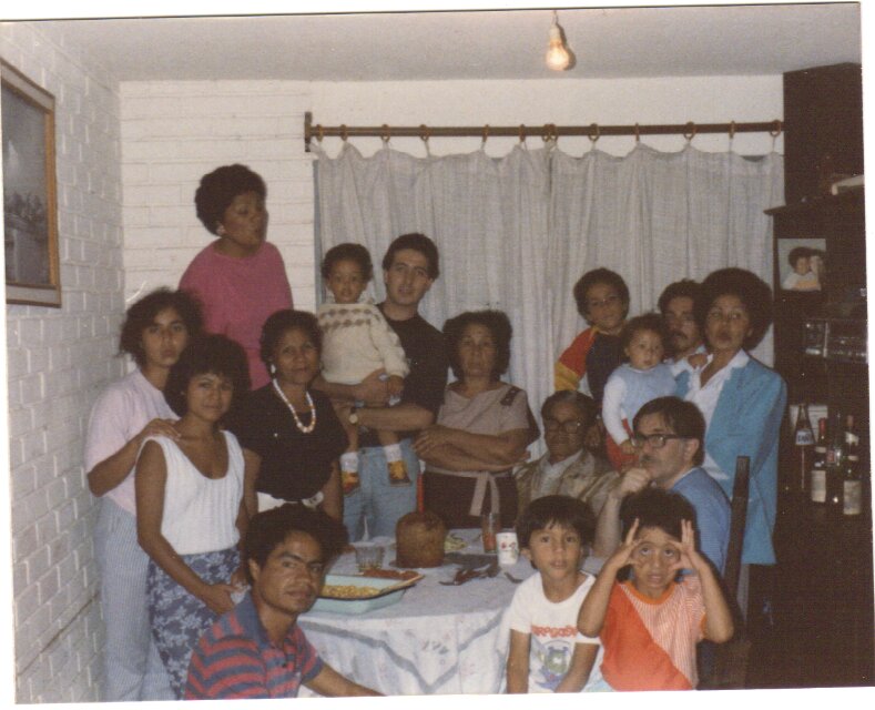 Marta Salgado junto a su familia Marta Salgado junto a su familia
