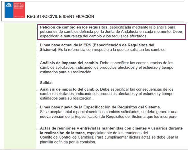 Parte de las bases de licitación del Registro Civil donde se copia el instructivo de la Junta de Andalucía.