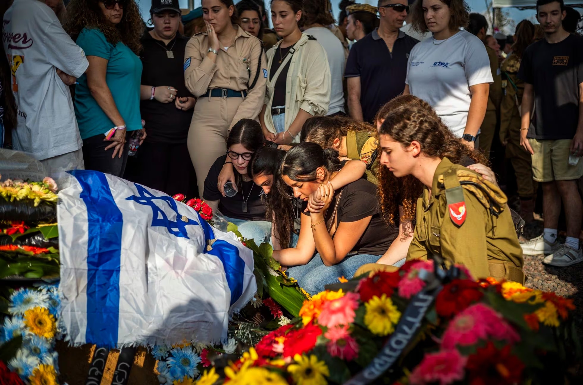 Funeral de un cabo israelí secuestrado por Hamás
