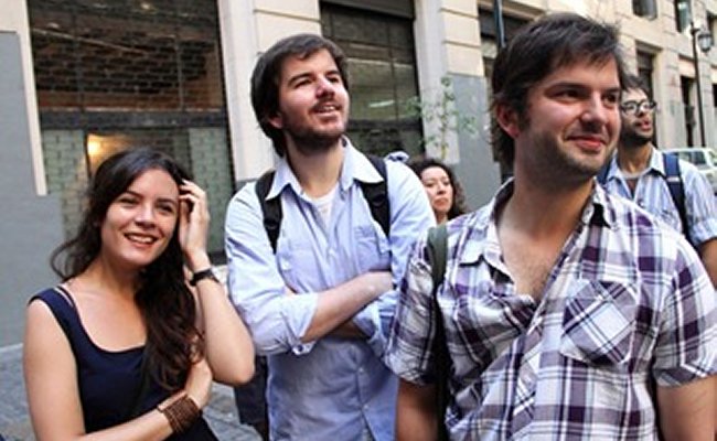 Camila Vallejo, Giorgio Jackson y Gabriel Boric en tiempos del movimiento estudiantill Camila Vallejo, Giorgio Jackson y Gabriel Boric en tiempos del movimiento estudiantill