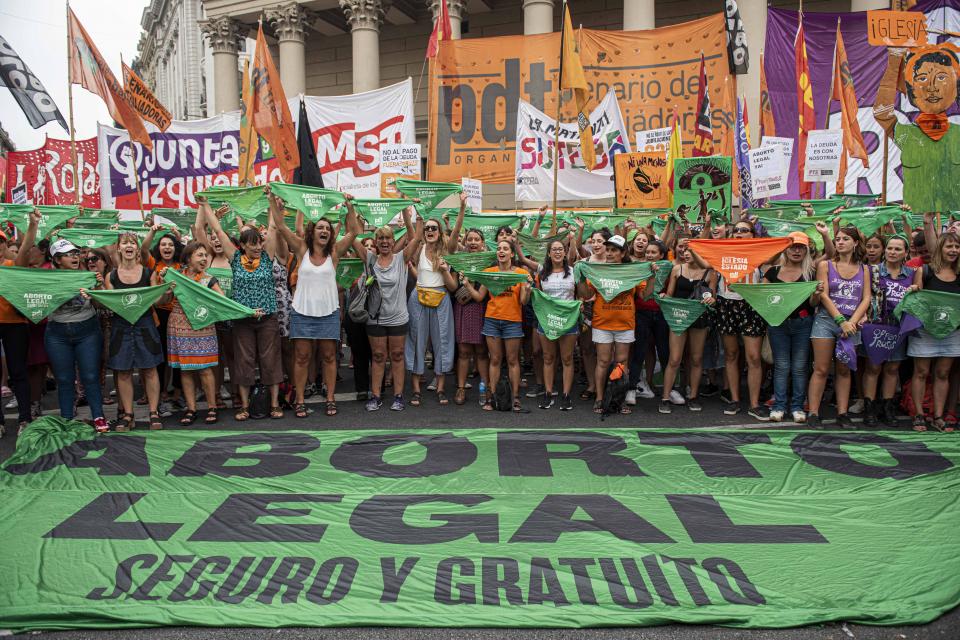 Pañuelazo en Buenos Aires. Foto: Guido Piotrkowski / Página12 