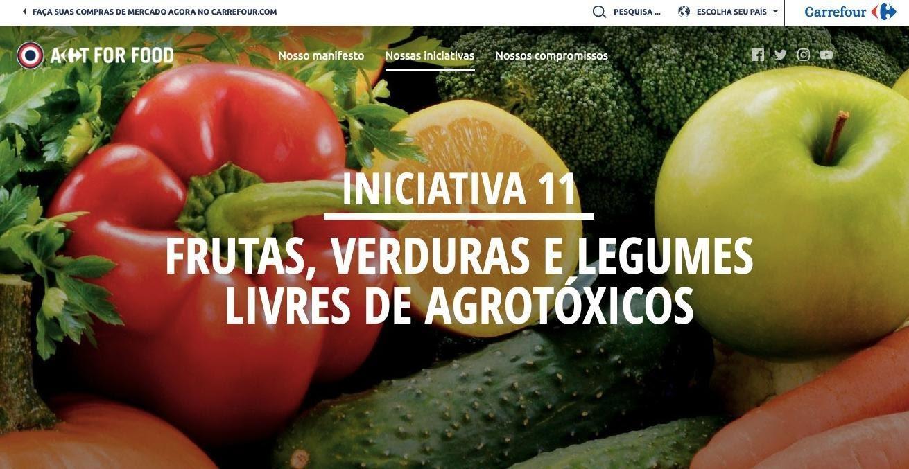 La campaña del grupo Carrefour promete ofrecer a los clientes alimentos sin pesticidas La campaña del grupo Carrefour promete ofrecer a los clientes alimentos sin pesticidas