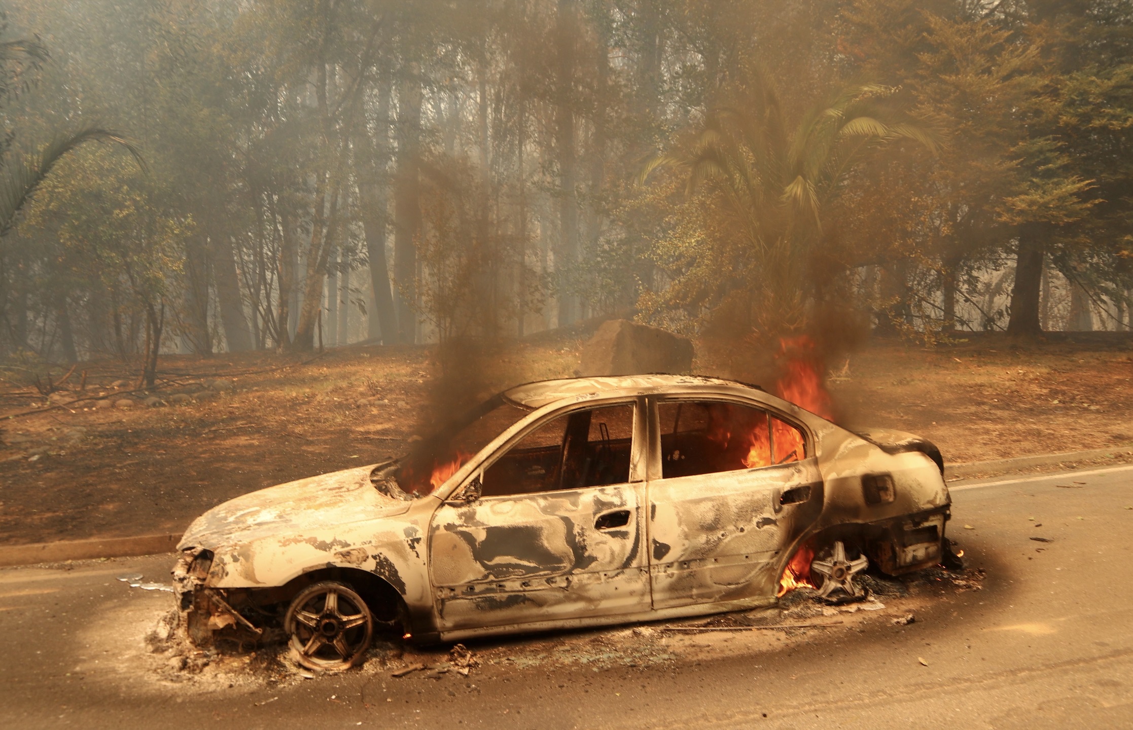 La ferocidad de los incendios en Santa Juana llevó a la evacuación de sus residentes. Las autoridades locales confirmaron al menos 4 fallecidos en el sector. Crédito: Rodrigo Garrido / Agencia Uno La ferocidad de los incendios en Santa Juana llevó a la evacuación de sus residentes. Las autoridades locales confirmaron al menos 4 fallecidos en el sector. Crédito: Rodrigo Garrido / Agencia Uno