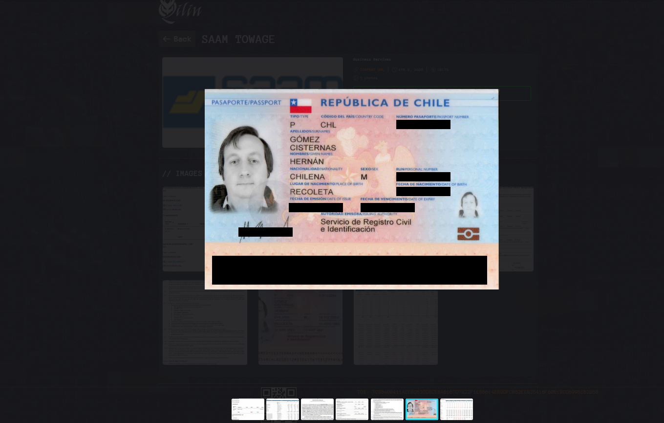 Incluso filtraron el pasaporte del nuevo gerente general de SAAM Towage