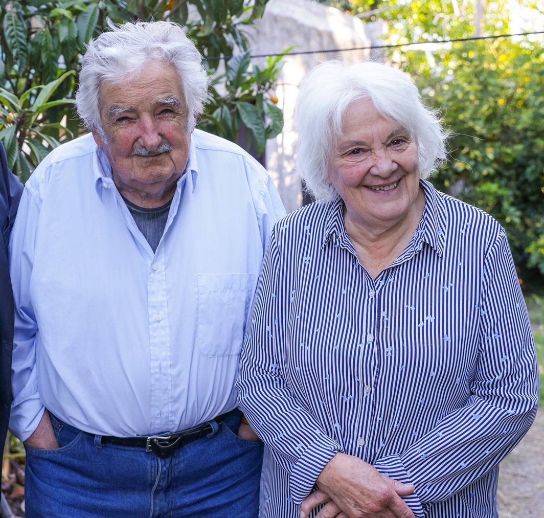 José Mujica y su esposa, Lucía Topolansky.