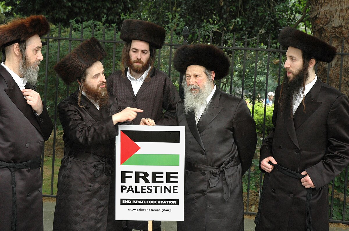 Judíos ortodoxos contrarios a la politica israelí con Palestina. Judíos ortodoxos contrarios a la politica israelí con Palestina.