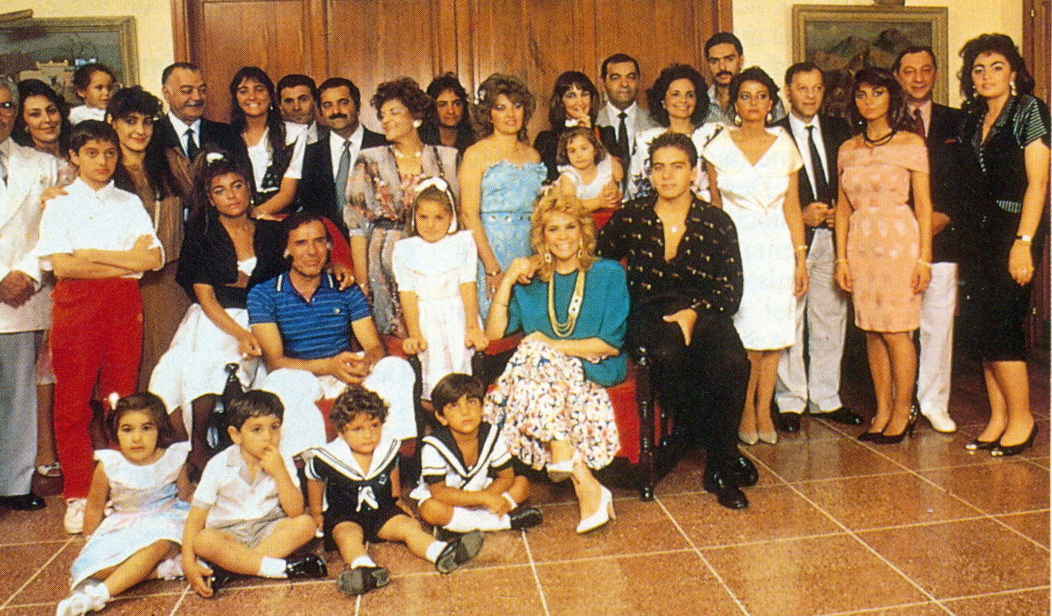 La familia Menem Yoma. La familia Menem Yoma.