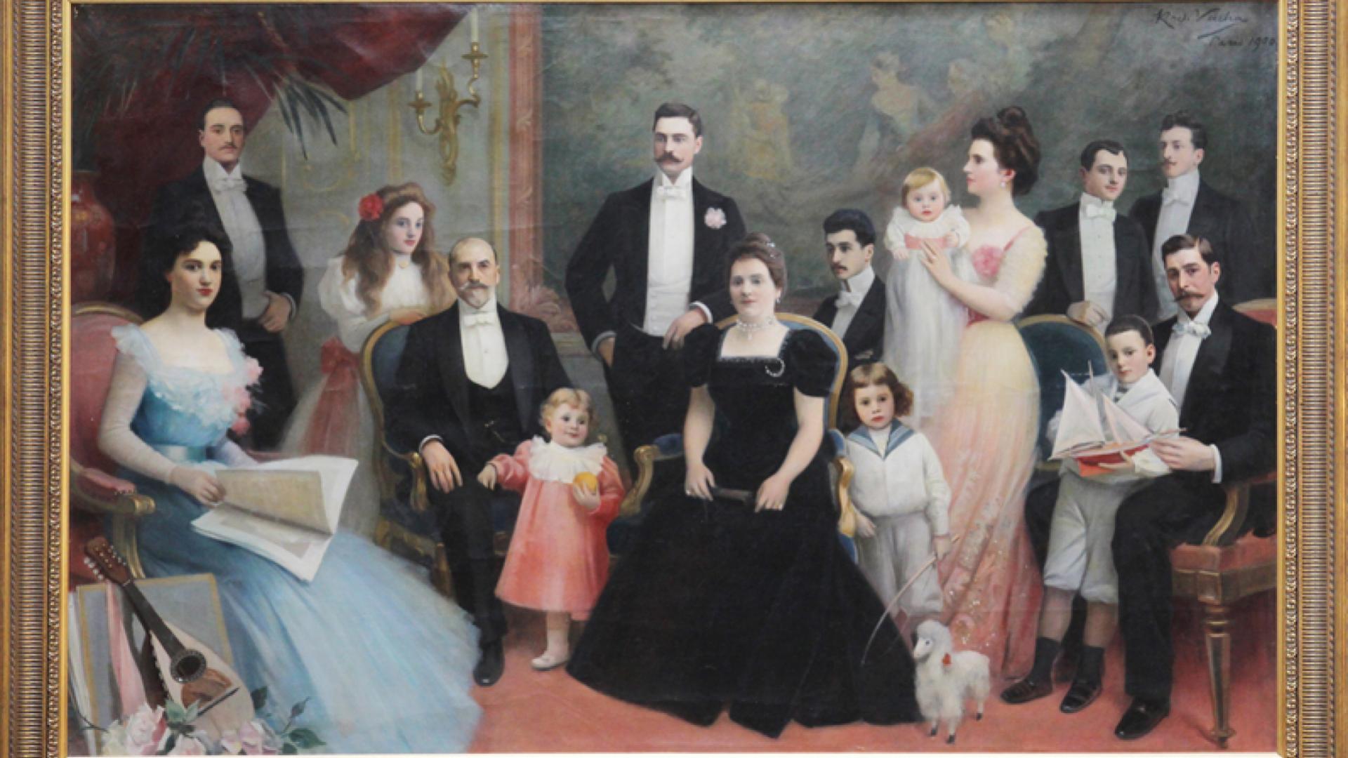 La familia Menéndez Behety. La familia Menéndez Behety.