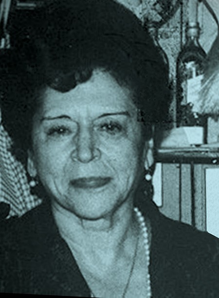 La mítica tía Olga, foto revista NOS La mítica tía Olga, foto revista NOS