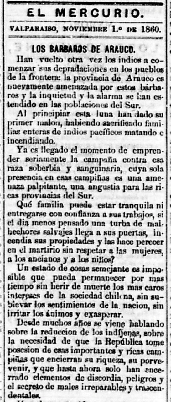 Archivo en "La historia del despojo. El origen de la propiedad particular en el territorio mapuche" Archivo en "La historia del despojo. El origen de la propiedad particular en el territorio mapuche"