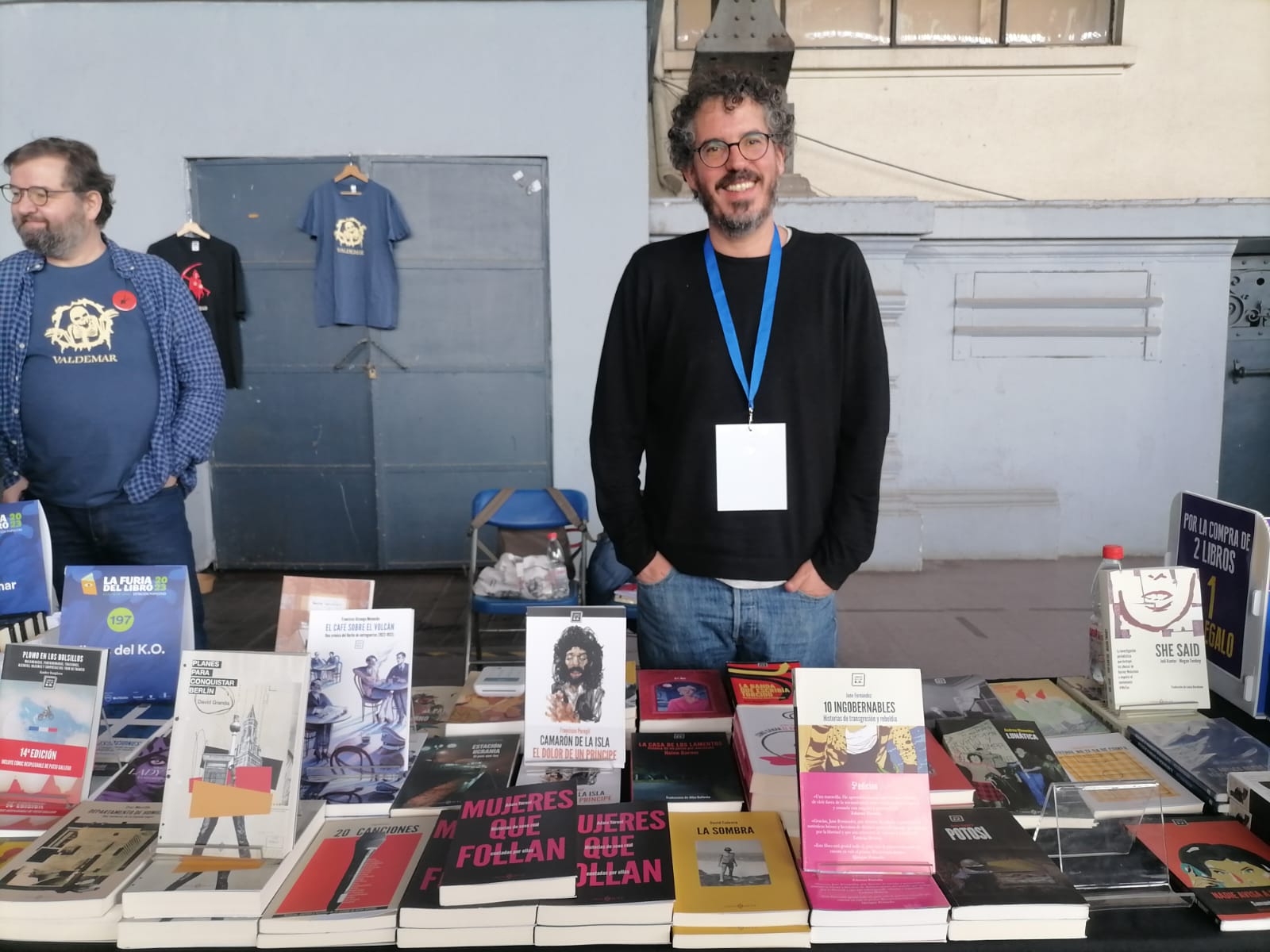 Emilio Sánchez en la Furia del Libro.