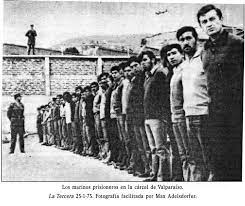 Marinos presos en la cárcel de Valparaíso